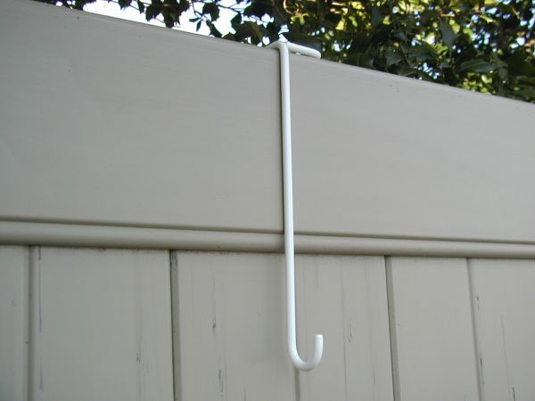 Part #11 (2" Thick PVC Fence Rail 10" Basic Hook)